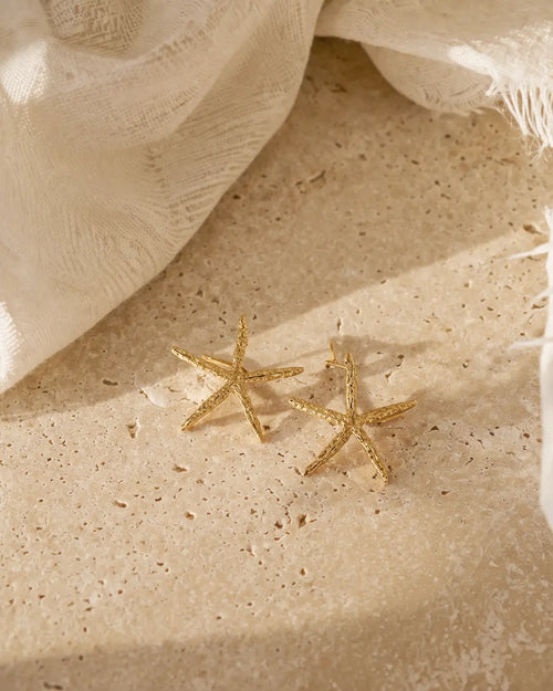 Boucles d'oreilles Etoile de mer - 22,99 € Maison Soraya