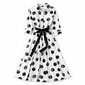 Robe Blanche à pois - 50 € Maison Soraya