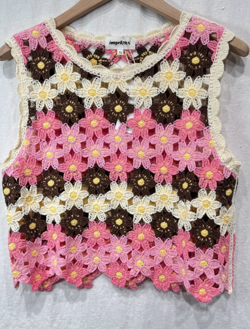Haut crocheté